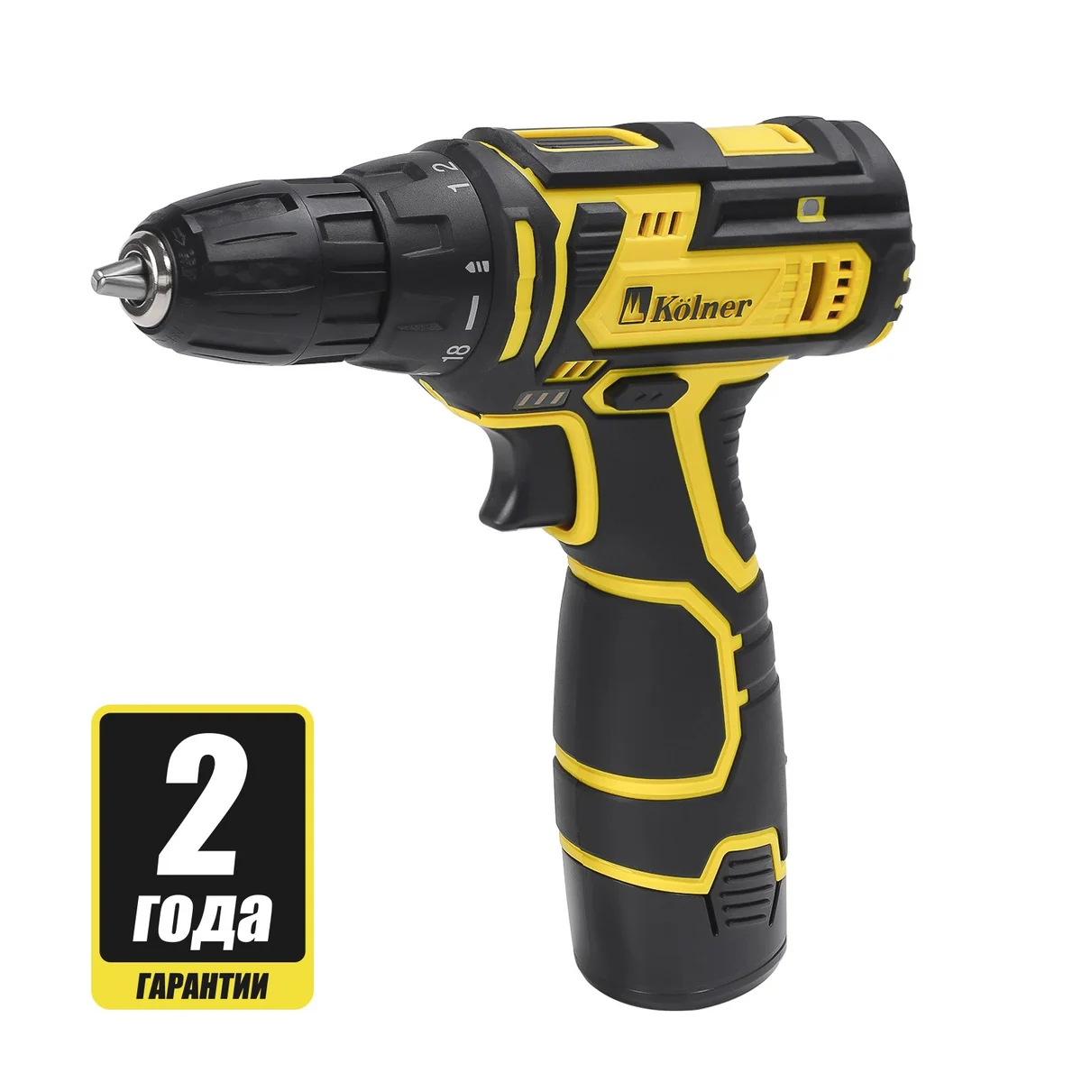 KOLNER Аккумуляторная дрель-шуруповерт KCD 12LM