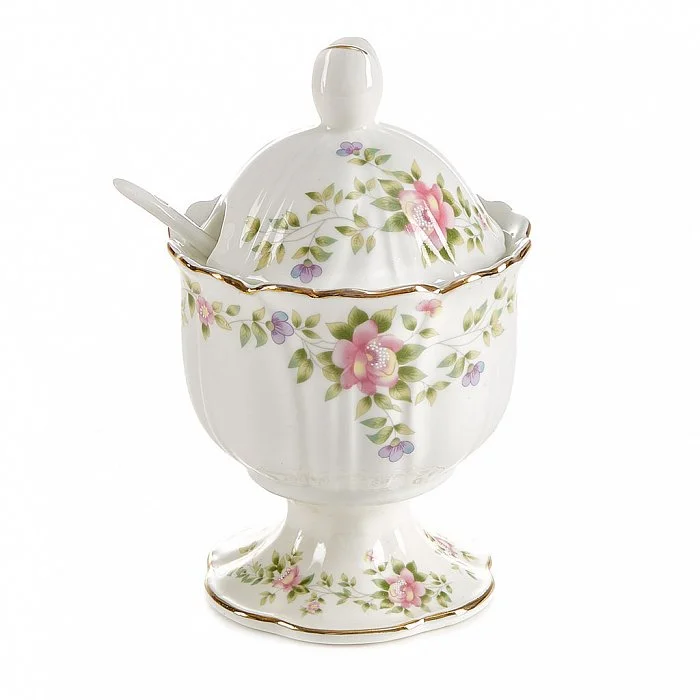 BEATRIX Сахарница 250 мл с ложкой МН066E Розмари