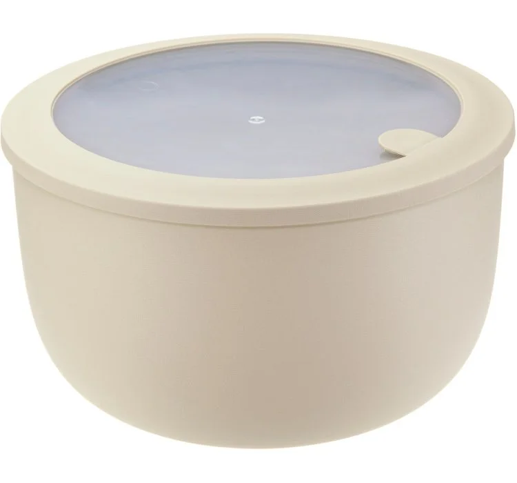 М ПЛАСТИКА Миска герметичная НЕО 3,6 л с клапаном для СВЧ М 1327 латте