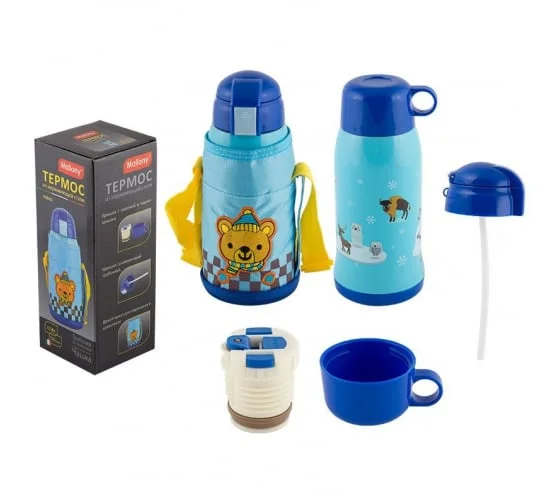 MALLONY Термос из нержавеющей стали Mallony PRIMO 580 мл, 2 варианта укупорки 005502