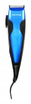 WILLMARK Машинка для стрижки WHC-1721 чёрно-голубой