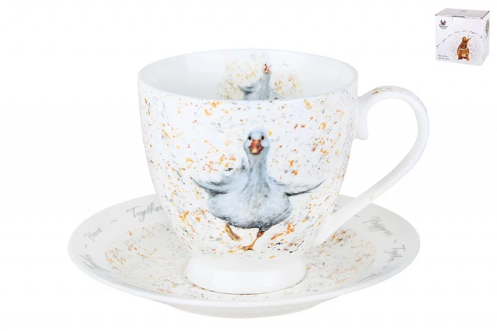 КОРАЛЛ Пара чайная 440мл Goose NB212CS