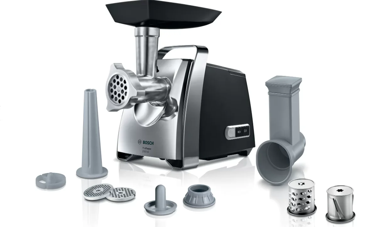 BOSCH Мясорубка ProPower 2000 W Чёрный MFW67440