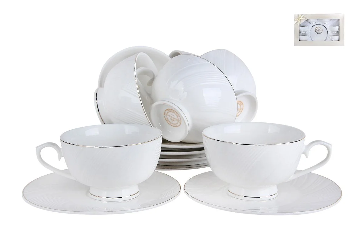 КОРАЛЛ Набор чайный 12 пр. Лирана GS02
