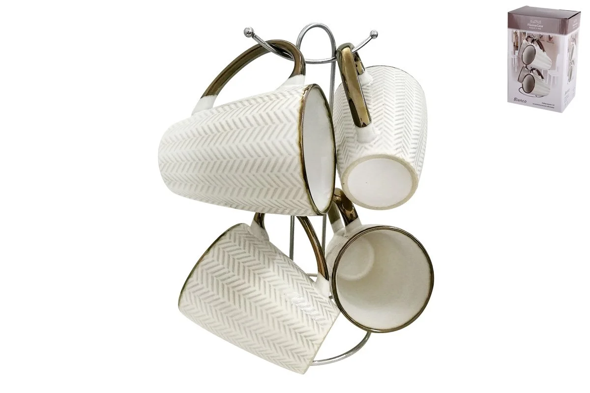 КОРАЛЛ Набор чайный 4 пр. Bianco 320мл ST1776