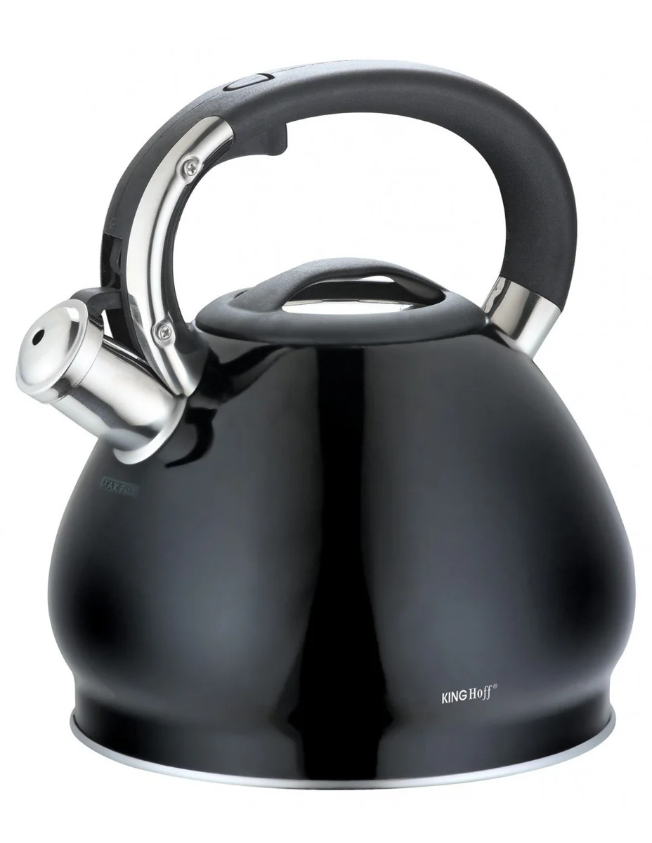 KINGHOFF Чайник 3,4л со свистком KH-1221