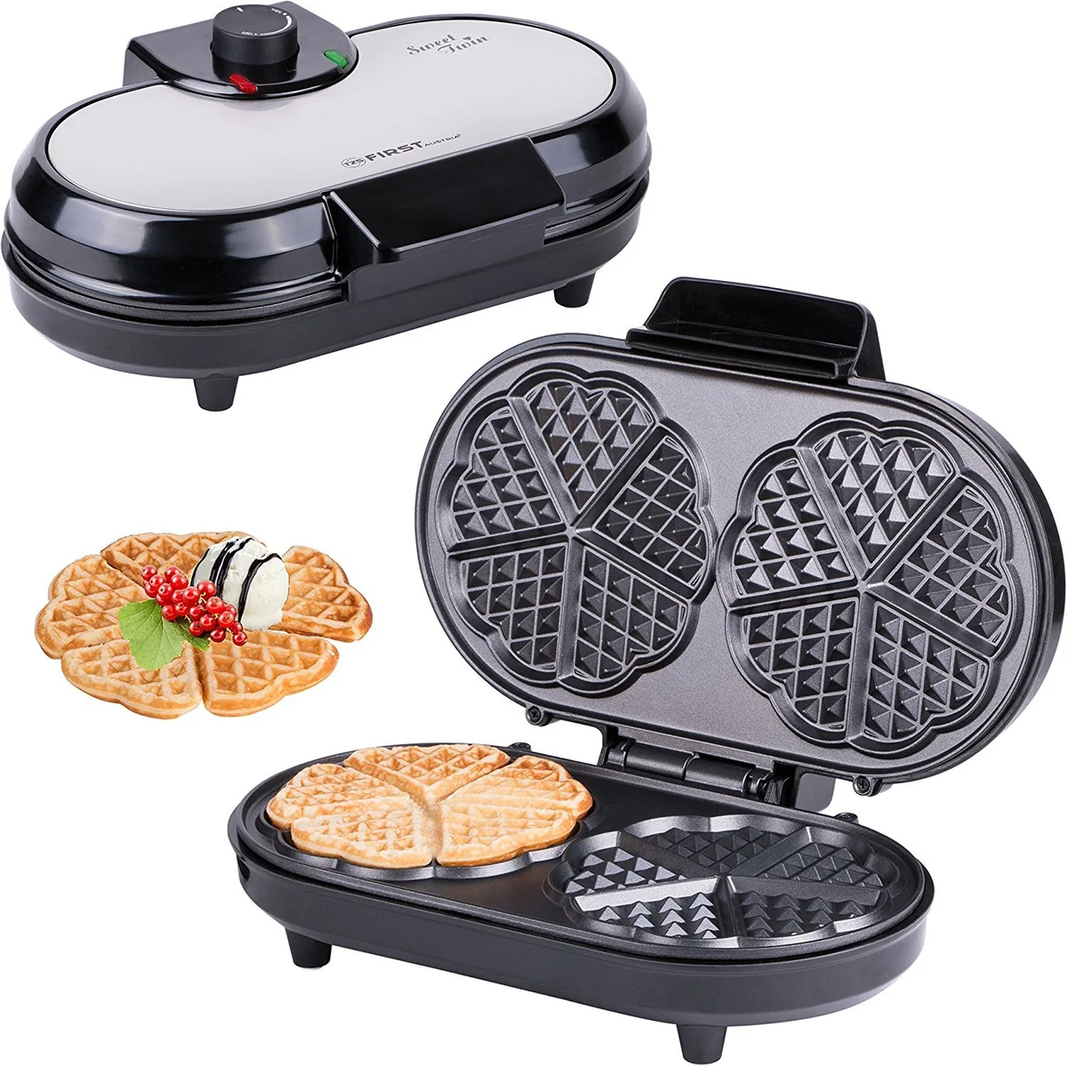 FIRST Вафельница FA-5305-2 Black
