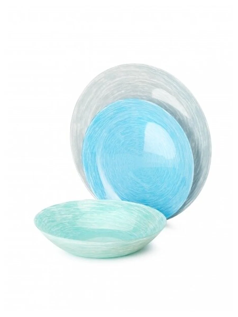 LUMINARC Набор столовый 18пр. Brush mania Mix@Match Q6027