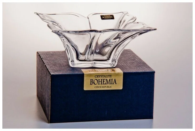 BOHEMIA Конфетница 20см Gold Florale Misa Florale/picolin/205Z