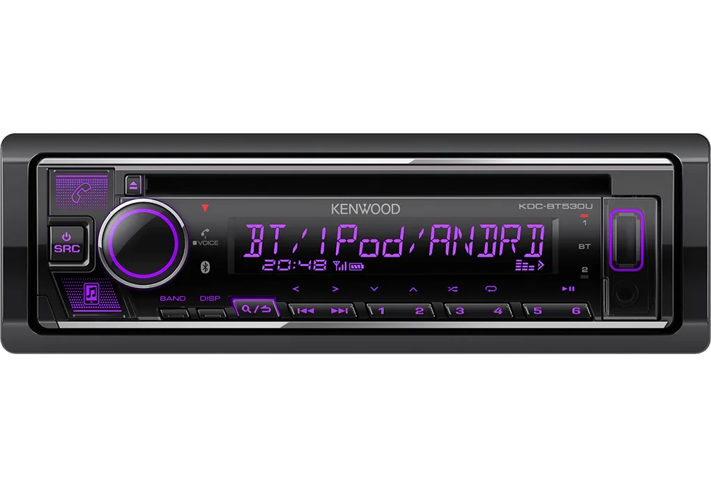 Kenwood Автомагнитола CD KDC-BT530U 1DIN 1104766