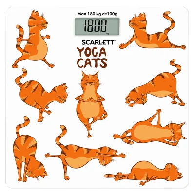 SCARLETT Весы напольные электронные SC-BS33E077