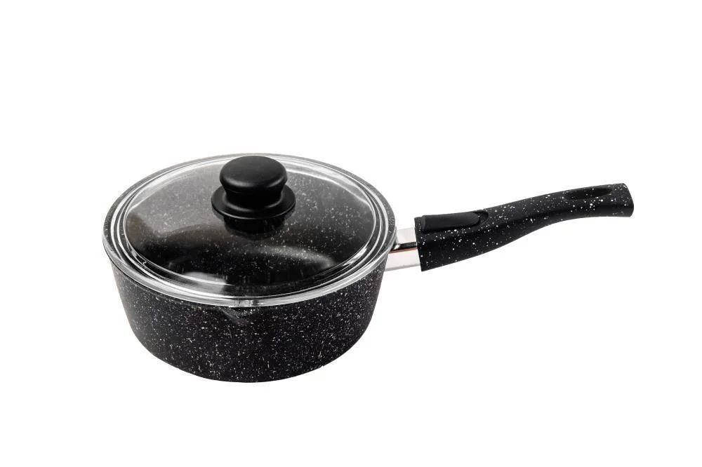 ГОРНИЦА Ковш 1,5л., съемная ручка (софт тач), с крышкой, (п/у), серия Гранит кш1813аг