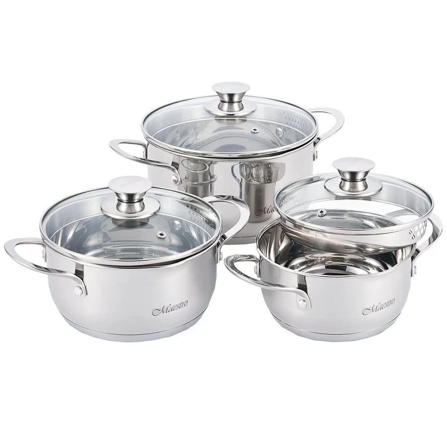 MAESTRO Набор кастрюль (6пр.) MR 3510 6 L