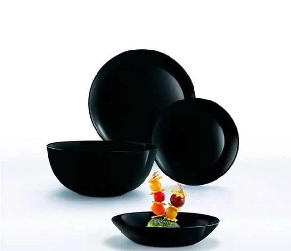 LUMINARC Набор столовый 19 пр. Diwali Noire P 1622