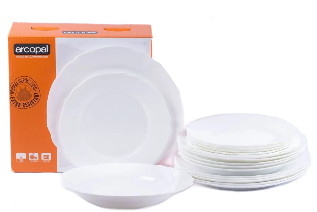 LUMINARC Набор столовый 18 пр. Louis XV N 9701