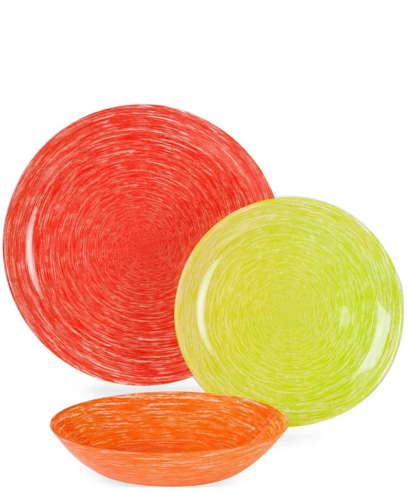 LUMINARC Набор столовый 18 пр. Brush mania P 1404