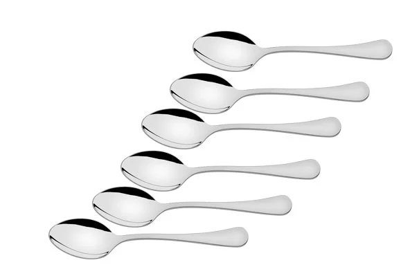 TRAMONTINA Набор чайных ложек Zurique 6 шт на подвесе 66986/075