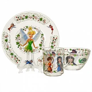 DELTA Набор посуды 3 предмета детский КРС-982 Феи