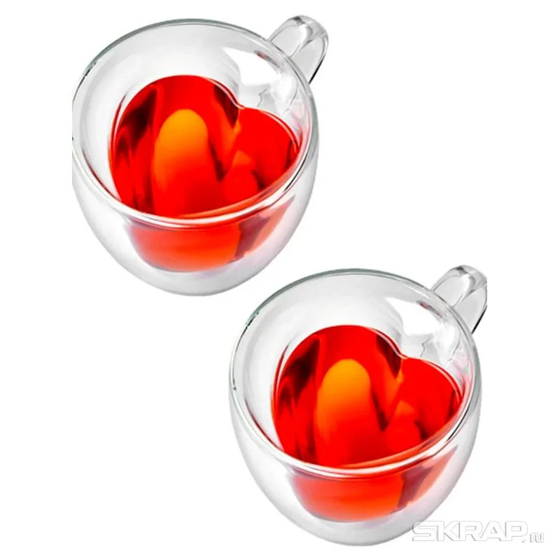 MALLONY Кружка 300мл.стекло Aroma 103490