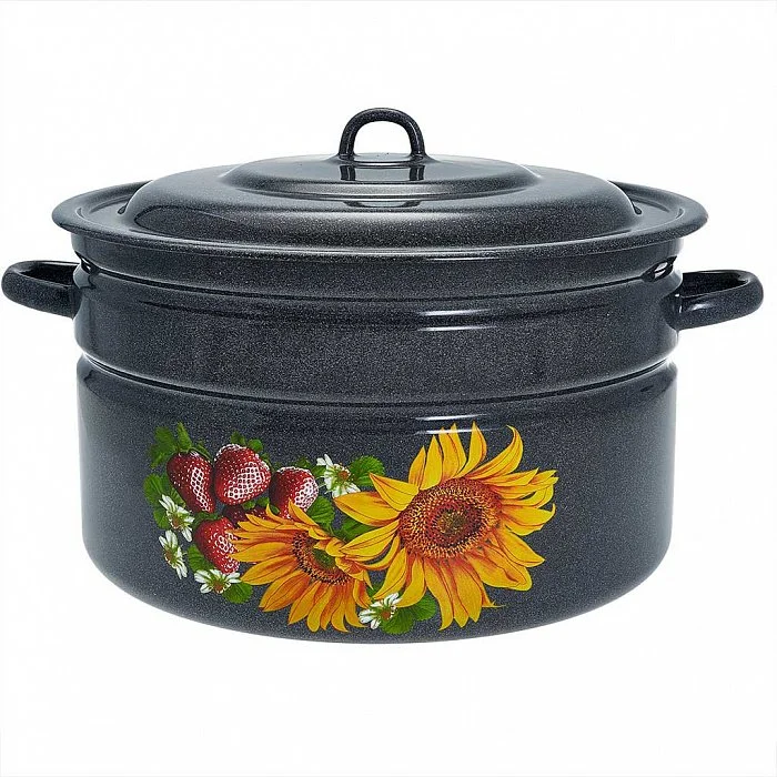 КМК Бак с крышкой 20 л 42804-272/6-У2 коричневый рябчик