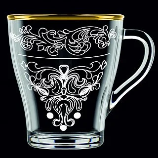 ДЕКОСТЕК Кружка для чая 250 мл (Буржон) 1649-Г34