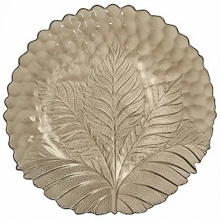 ДЕКОСТЕК Тарелка обеденная Султана 240 мм 1 штука (Графит) 10288-Н7