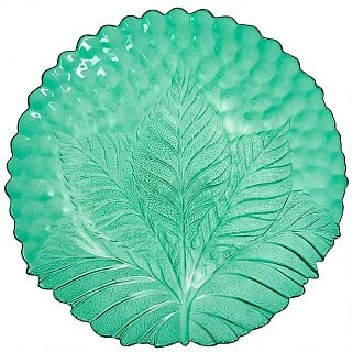 ДЕКОСТЕК Тарелка обеденная Султана 240 мм 1 штука (Изумруд) 10288-Н7