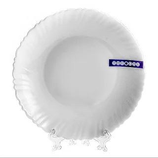 TEROPAL Тарелка 19 см десертная круглая 1021T3/50-SK БЕЛЬЕ