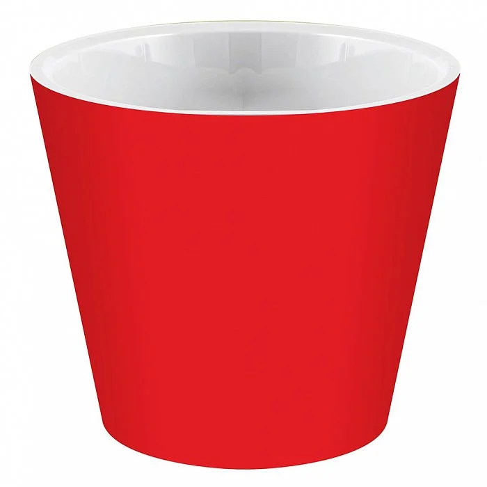 PLASTIC REPUBLIC Горшок для цветов London 160 мм, 1,6 л ING6204КР красный