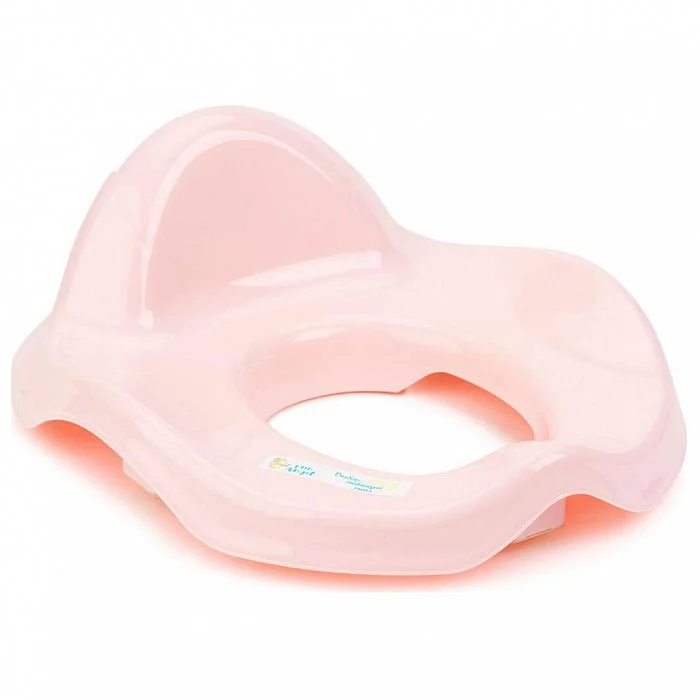DELTA Детское сиденье для унитаза Lalababy Protect Me LA1690RSP розовое пастельное