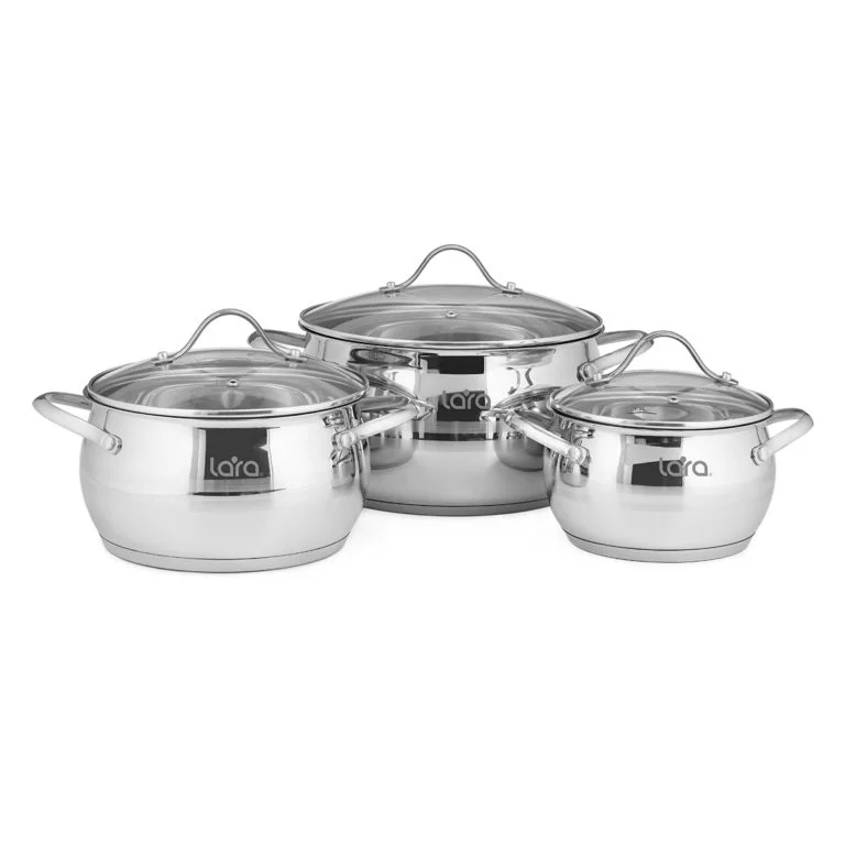 LARA Набор кастрюль LR02-86 Apple