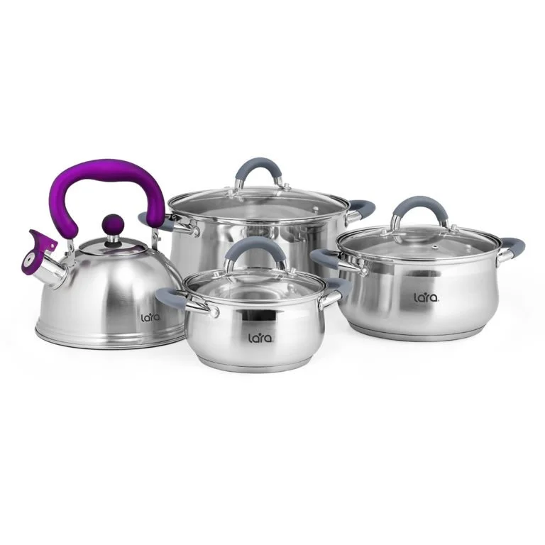 LARA Набор кастрюль LR02-92 Bell Promo