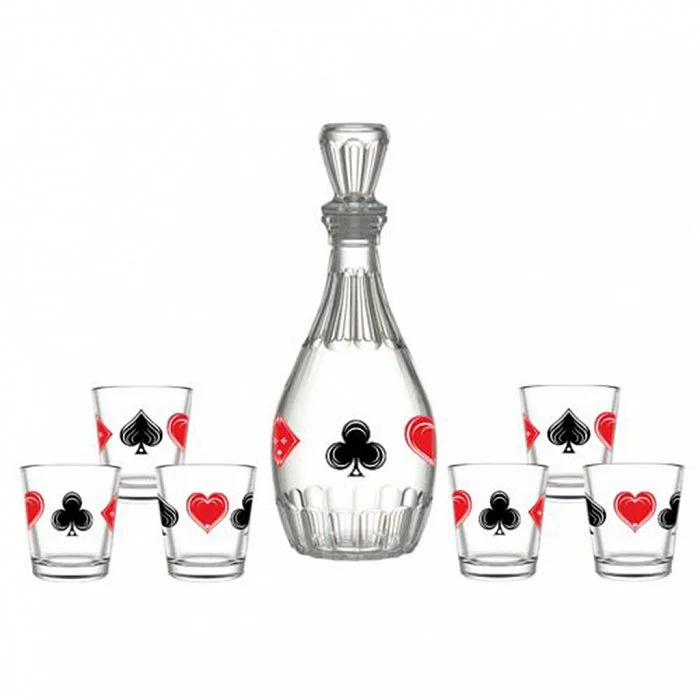 ДЕКОСТЕК Набор для вина 7 предметов (Игрок) 1231-Д