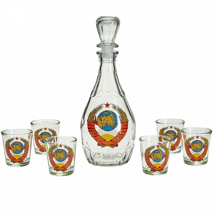 ДЕКОСТЕК Набор для вина 7 предметов (СССР) 1231-Д