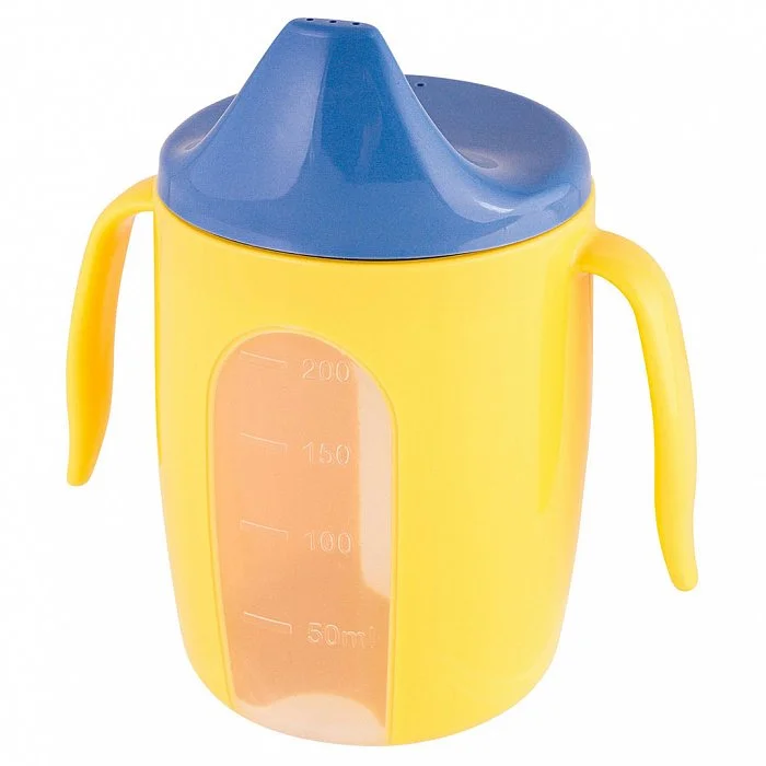DELTA Поильник детский Lalababy Protect Me LA2914ЖТ желтый