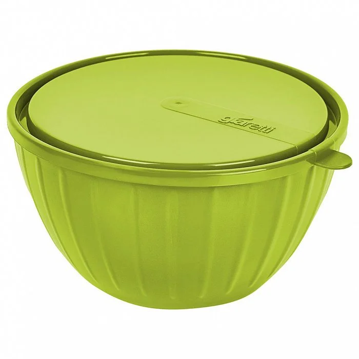 DELTA Салатник Bono 2,8 л с крышкой GR1867ОЛ оливковая роща