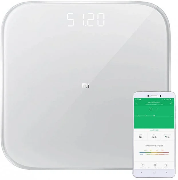 XIAOMI Весы напольные Mi Smart Scale 2 White NUN4056GL