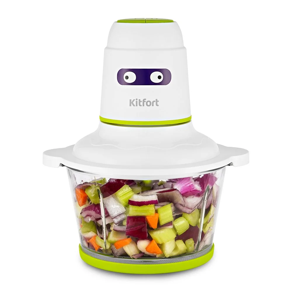 KITFORT Измельчитель КТ-3050-2 бело-салатовый
