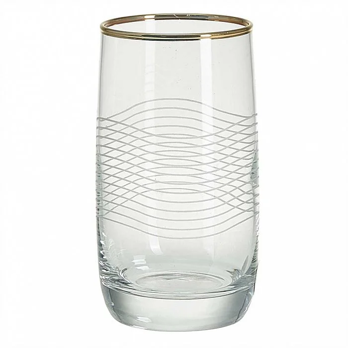 ДЕКОСТЕК Набор стаканов 330 мл 6 штук (Мираж) 158-ГЗ4