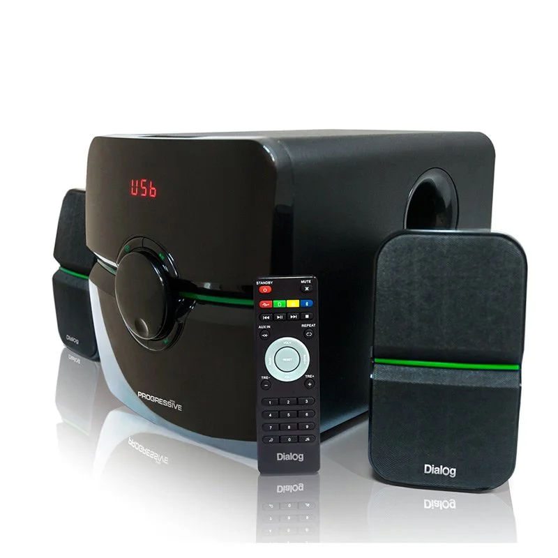 Dialog Акустика AP-203 USB+SD reader черный