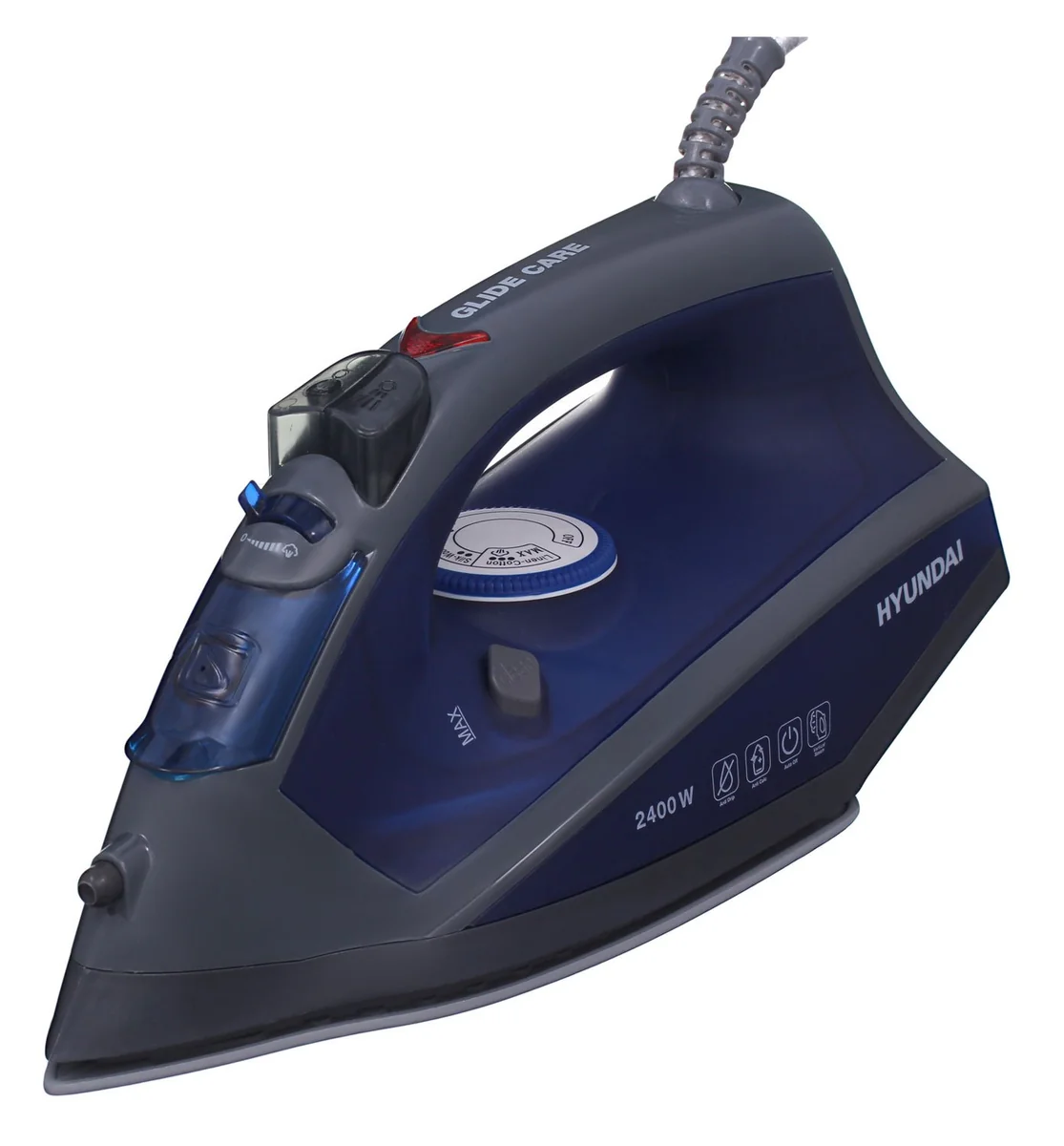HYUNDAI Утюг H-SI01789 серый/темно-синий