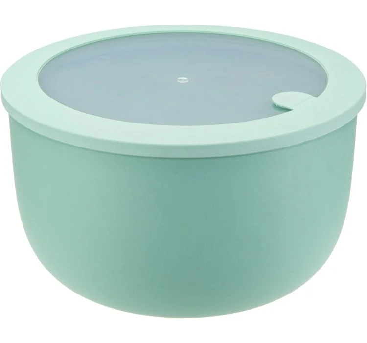 М ПЛАСТИКА Миска герметичная НЕО 3,6 л с клапаном для СВЧ М 1327 фисташка