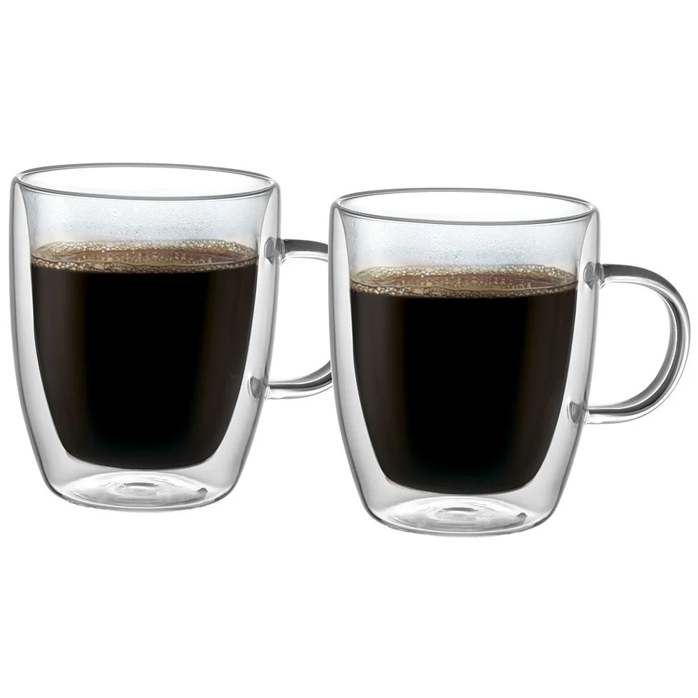 Backman Набор чашек 400мл двойные стенки BM-0302