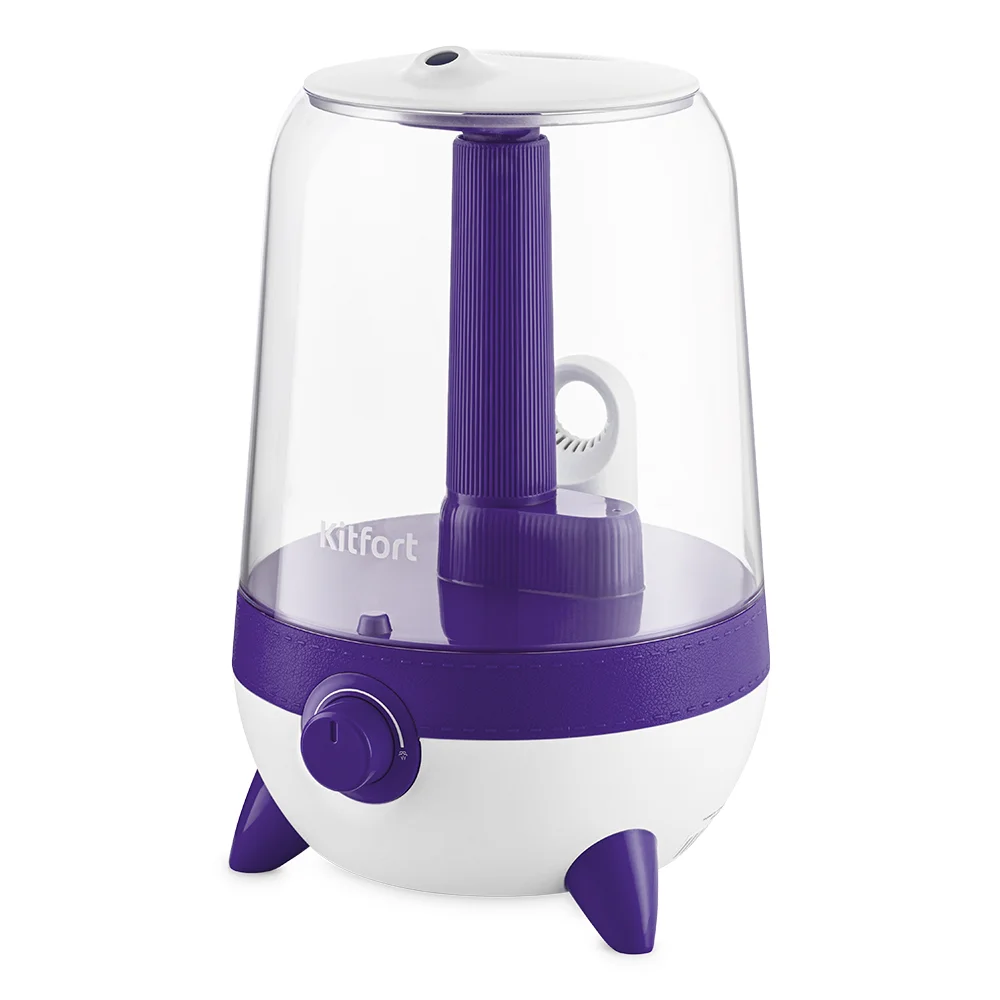 KITFORT Увлажнитель воздуха КТ-2828-1 белый/фиолетовый