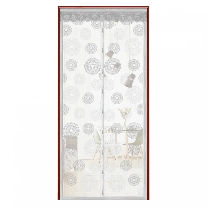 УЮТОМАНИЯ Сетка антимоскитная универсальная 100×220 см с магнитными замками УТ-4010 белая