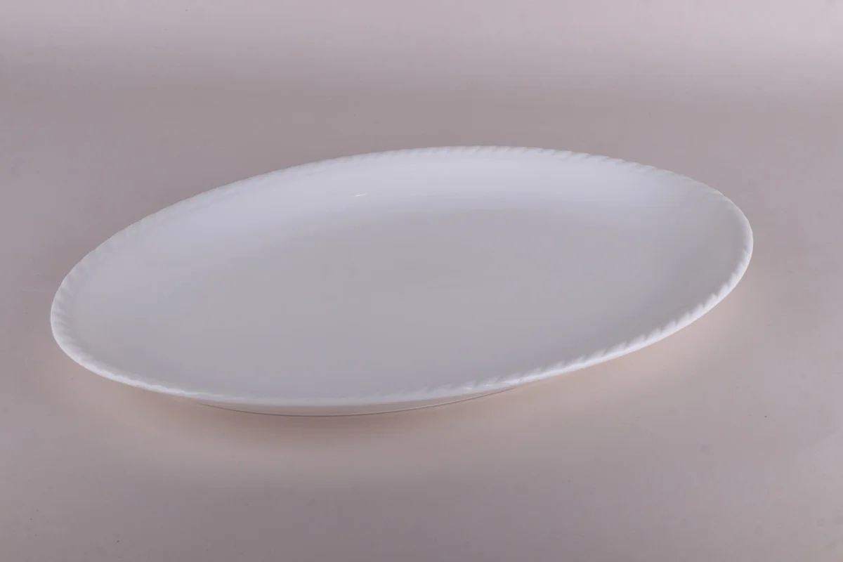 КОРАЛЛ Блюдо овальное 35,5см. Общепит DX037