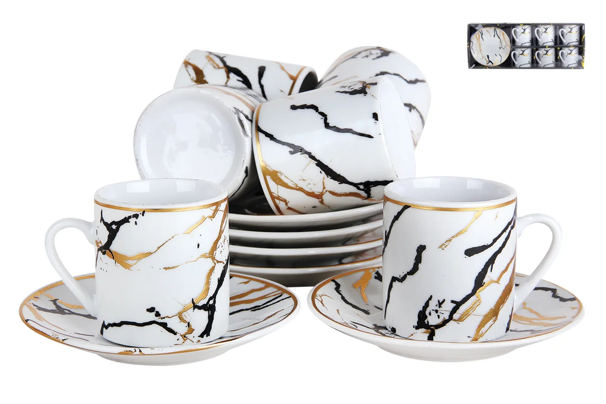 КОРАЛЛ Набор кофейный 6/12 100мл 5394