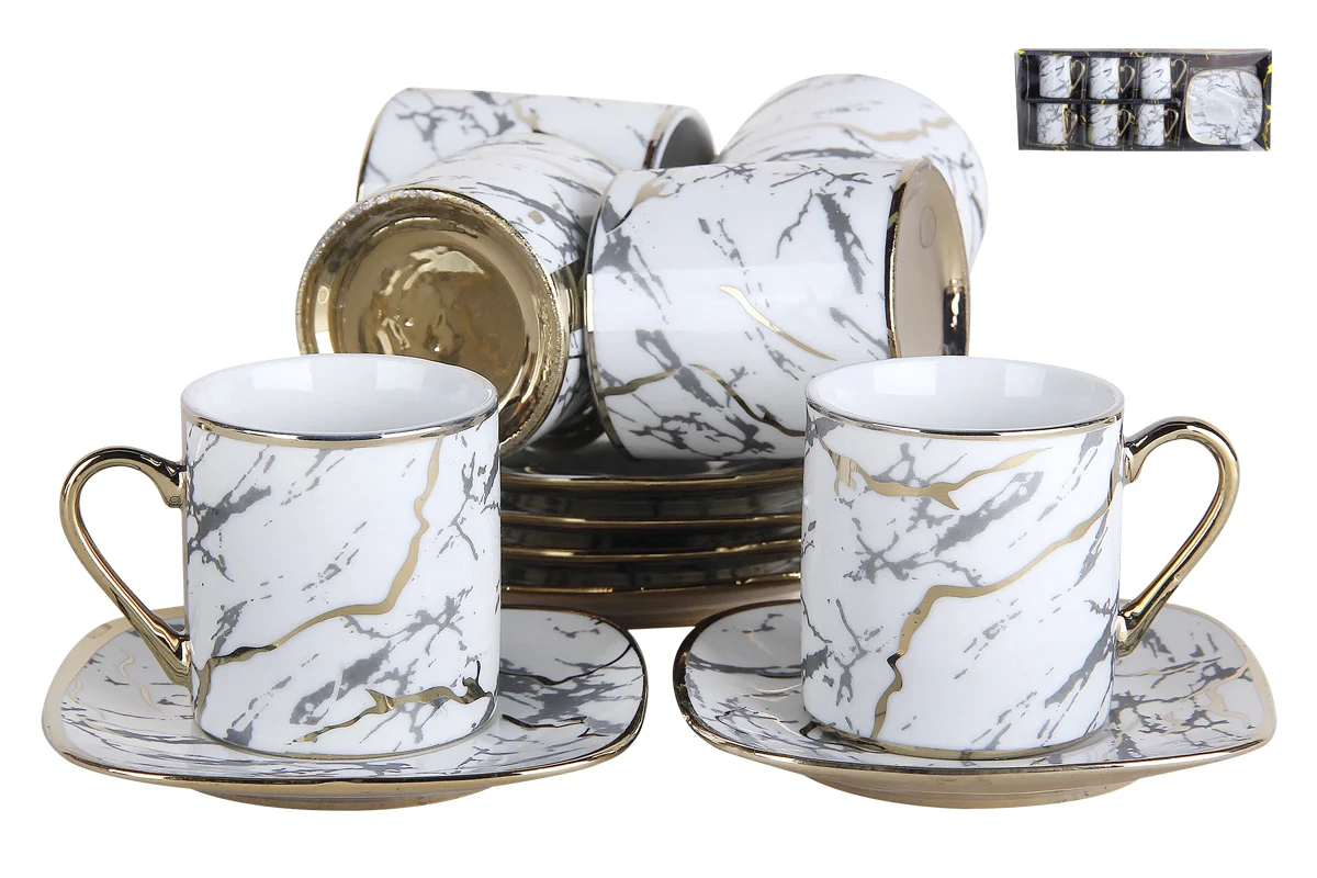 КОРАЛЛ Набор кофейный 6/12 100мл 5393