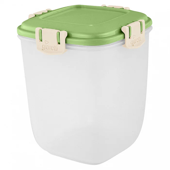 DELTA Контейнер для продуктов Sugar&Spice Barberry герметичный 0,9 л высокий SE224010050 фисташка