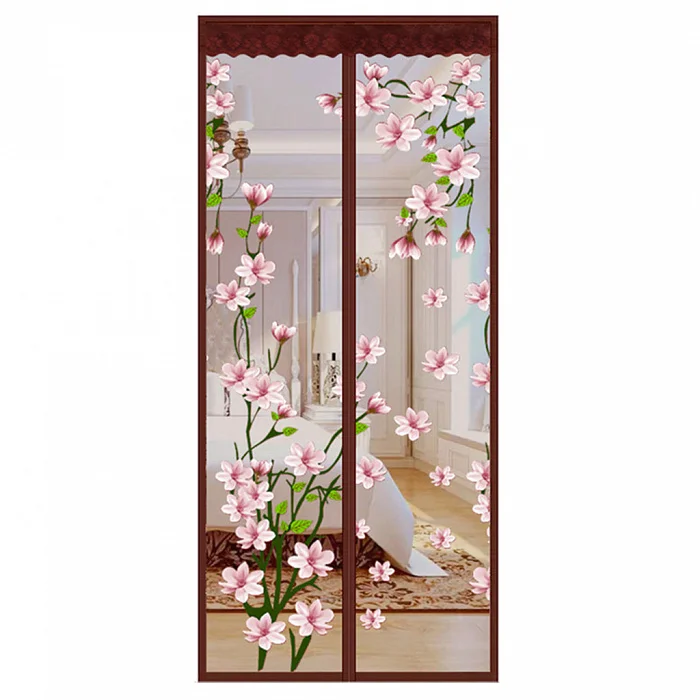 УЮТОМАНИЯ Сетка антимоскитная универсальная 100×220 см с магнитными замками УТ-4007 коричневая